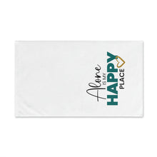 Load image into Gallery viewer, "Alone Is My Happy Place" Hand Towel