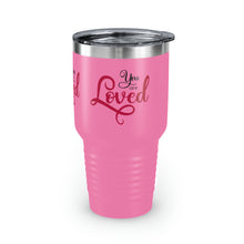 Load image into Gallery viewer, "You Are Loved" Ringneck Tumbler, 30oz