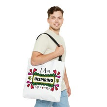Load image into Gallery viewer, "I Am Inspiring" Tote Bag