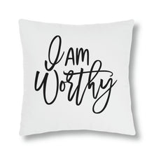 Load image into Gallery viewer, "I Am Worthy" Pillow