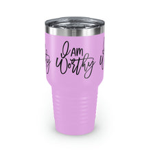 Load image into Gallery viewer, "I Am Worthy" Ringneck Tumbler, 30oz