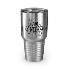 Load image into Gallery viewer, "I Am Worthy" Ringneck Tumbler, 30oz
