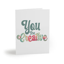 Load image into Gallery viewer, "You Are Creative" Greeting Cards (8, 16, and 24 pcs)