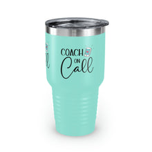 Load image into Gallery viewer, "Coach On Call" Ringneck Tumbler, 30oz