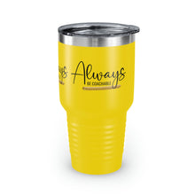 Load image into Gallery viewer, "Always Be Coachable" Ringneck Tumbler, 30oz