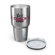 Load image into Gallery viewer, "Best Coach Ever" Ringneck Tumbler, 30oz