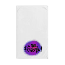 Load image into Gallery viewer, "I Am Powerful" Hand Towel