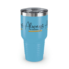 Load image into Gallery viewer, "Always Be Coachable" Ringneck Tumbler, 30oz