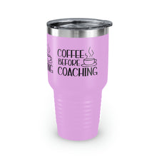 Load image into Gallery viewer, "Coffee Before Coaching" Ringneck Tumbler, 30oz