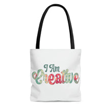 Load image into Gallery viewer, "I Am Creative" Tote Bag