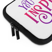 Load image into Gallery viewer, "You Inspire Me" Laptop Sleeve