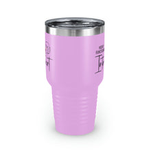 Load image into Gallery viewer, Copy of "Happily Introverted" Ringneck Tumbler, 30oz