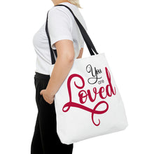 Load image into Gallery viewer, "You Are Loved" Tote Bag