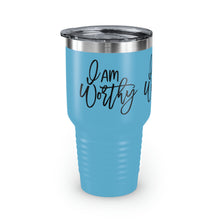 Load image into Gallery viewer, "I Am Worthy" Ringneck Tumbler, 30oz