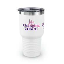 Load image into Gallery viewer, "Life Changing Coach" Ringneck Tumbler, 30oz