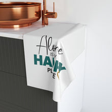Load image into Gallery viewer, "Alone Is My Happy Place" Hand Towel