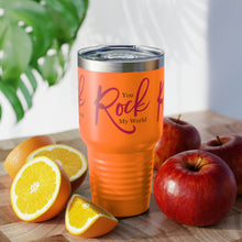 Load image into Gallery viewer, "You Rock My World" Ringneck Tumbler, 30oz