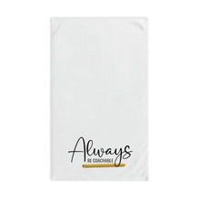 Load image into Gallery viewer, "Always Be Coachable" Hand Towel