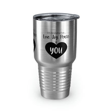 Load image into Gallery viewer, I'm Grateful For Love, Joy, Peace and You" Ringneck Tumbler, 30oz