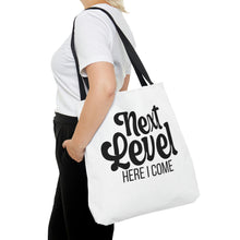 Load image into Gallery viewer, "Next Level Here I Come" Tote Bag