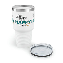 Load image into Gallery viewer, "Alone Is My Happy Place" Ringneck Tumbler, 30oz