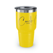 Load image into Gallery viewer, "Coach Life" Ringneck Tumbler, 30oz