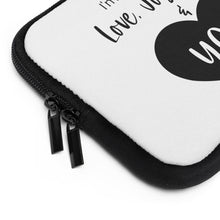Load image into Gallery viewer, "I'm Grateful For Love, Joy, Peace & You" Laptop Sleeve