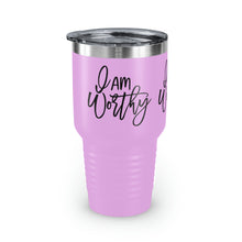 Load image into Gallery viewer, "I Am Worthy" Ringneck Tumbler, 30oz