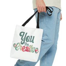 Load image into Gallery viewer, "You Are Creative" Tote Bag