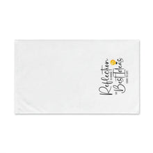Load image into Gallery viewer, "Reflection Is Where My Best Ideas Come To Life" Hand Towel