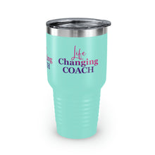 Load image into Gallery viewer, "Life Changing Coach" Ringneck Tumbler, 30oz