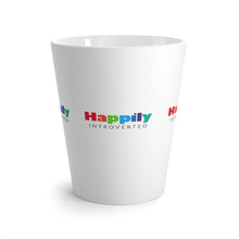 Load image into Gallery viewer, "Happily Introverted" Latte Mug 12oz