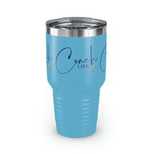 Load image into Gallery viewer, "Coach Life" Ringneck Tumbler, 30oz