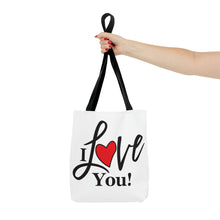 Load image into Gallery viewer, "I Love You" Tote Bag