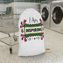 Load image into Gallery viewer, "I Am Inspiring" Laundry Bag