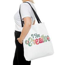 Load image into Gallery viewer, "I Am Creative" Tote Bag