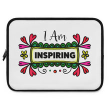 Load image into Gallery viewer, "I Am Inspiring" Laptop Sleeve
