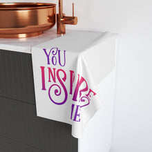 Load image into Gallery viewer, "You Inspire Me" Hand Towel