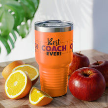 Load image into Gallery viewer, "Best Coach Ever" Ringneck Tumbler, 30oz