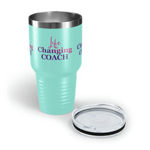 Load image into Gallery viewer, "Life Changing Coach" Ringneck Tumbler, 30oz