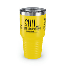 Load image into Gallery viewer, "Shh I'm Recharging" Ringneck Tumbler, 30oz