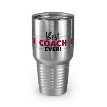 Load image into Gallery viewer, "Best Coach Ever" Ringneck Tumbler, 30oz