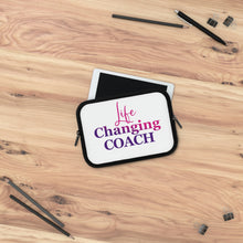Load image into Gallery viewer, "Life Changing Coach" Laptop Sleeve