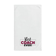Load image into Gallery viewer, "Best Coach Ever" Hand Towel