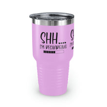 Load image into Gallery viewer, "Shh I'm Recharging" Ringneck Tumbler, 30oz