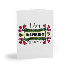 Load image into Gallery viewer, "I Am Inspiring" Greeting Cards (8, 16, and 24 pcs)