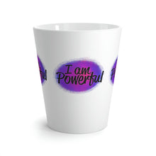 Load image into Gallery viewer, "I Am Powerful" Latte Mug, 12oz