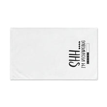 Load image into Gallery viewer, "Shh I'm Recharging" Hand Towel