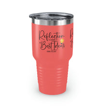 Load image into Gallery viewer, "Reflection Is Where The Introvert Is" Ringneck Tumbler, 30oz