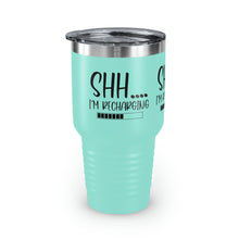 Load image into Gallery viewer, "Shh I'm Recharging" Ringneck Tumbler, 30oz